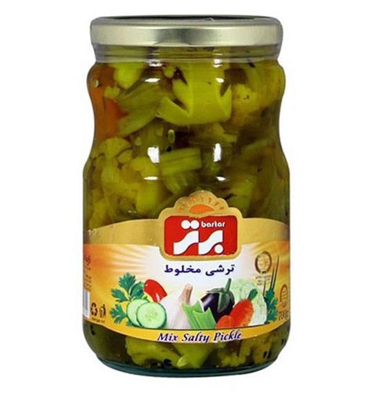 برتر ترشی مخلوط 670گرمی